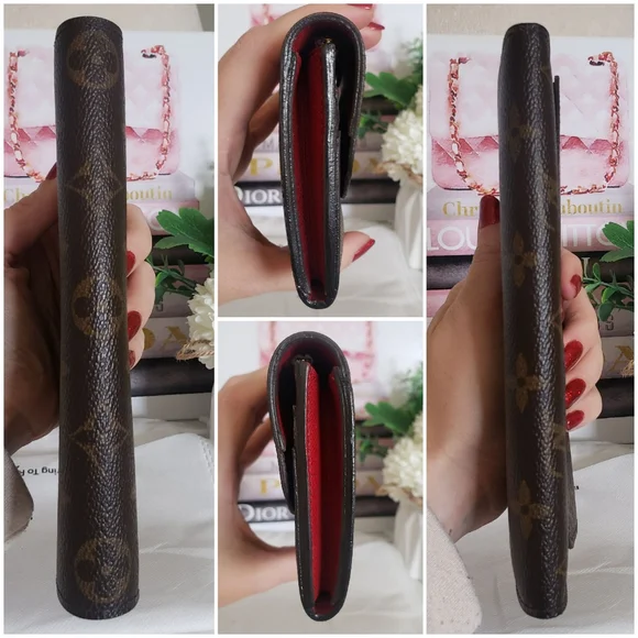 Authentic Pre-owned Louis Vuitton Emilie Long Flap Wallet - Picture 10 of 15